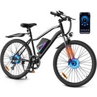 AYOLNY Electric Bike for Adults, 1500W/1000W Peak Motor 26" Ebike & 14" Foldable Electric Bike, 80/70/55 Miles Range 36V Battery Electric Bicycle for Commuting